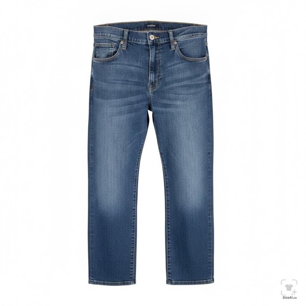 Lucky Brand 410 Jeans Mens 38x29 Blue Denim Athletic Fit Tapered Medium Wash